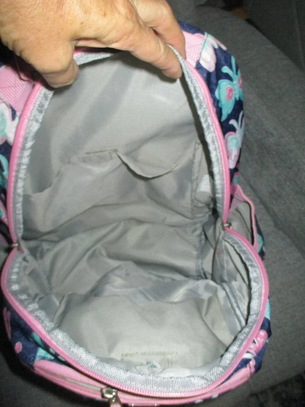 Pottery Barn Large Mackenzie butterflies backpack Monogram SOPHIE